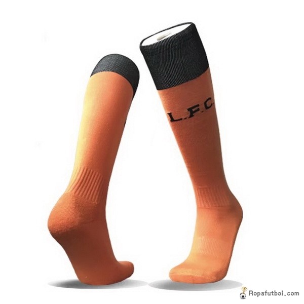 Calcetines liverpool Replica Tercera Ropa 2017/18 Naranja